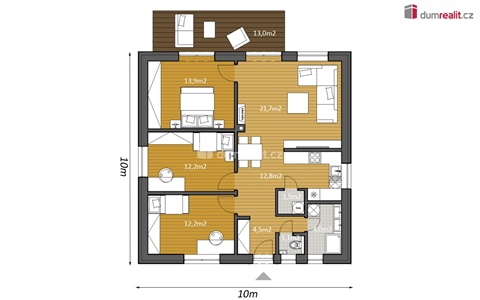 Prodej rodinného domu, 100 m² 4