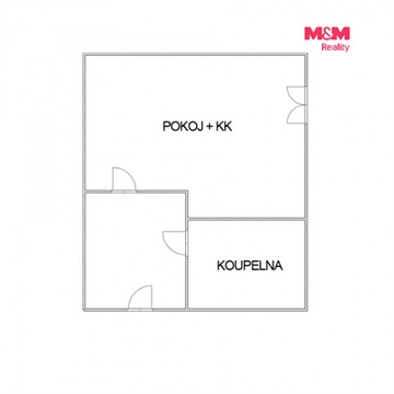 Prodej bytu 1kk, 23 m² - 12