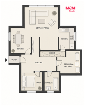 Pronájem rodinného domu, 69 m² - 8