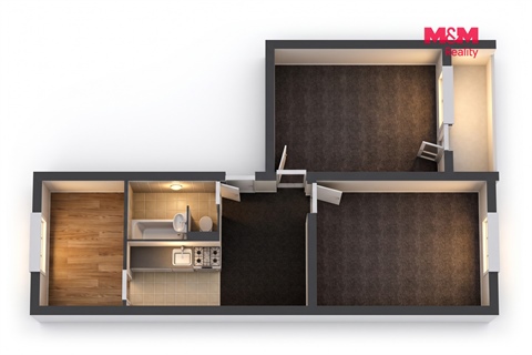 Prodej bytu 3kk, 55 m² 8