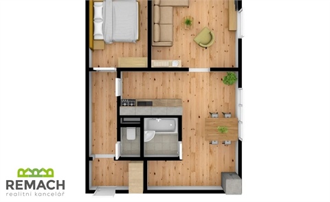 Prodej bytu 2+1, 44 m² 10