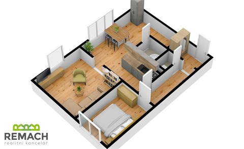 Prodej bytu 2+1, 44 m² 6