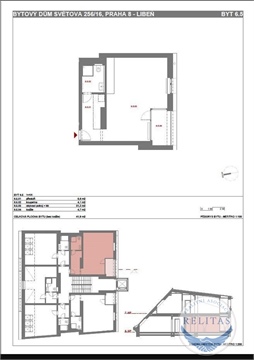 Pronájem bytu 1kk, 31 m² - 6