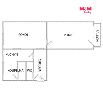 Prodej bytu 2+1, 54 m² - 20