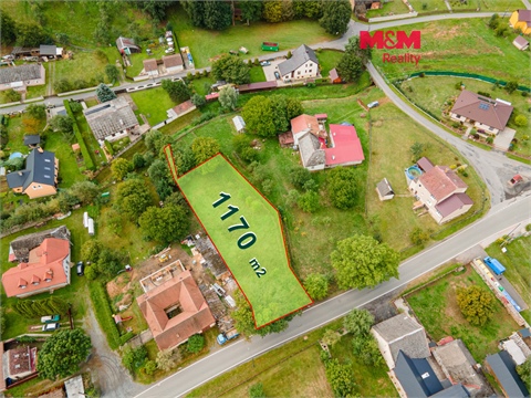 Prodej stavebního pozemku, 1 178 m²