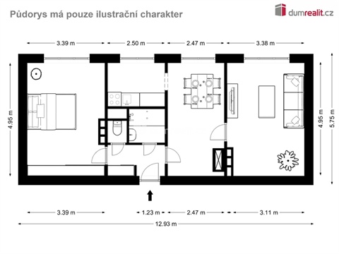 Prodej bytu 3+1, 60 m² 4