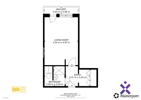 Prodej bytu 1kk, 28 m² - 8