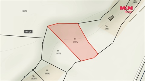 Prodej stavebního pozemku, 1 267 m² - 6