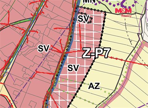Prodej stavebního pozemku, 1 876 m² - 4