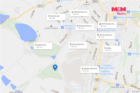 Prodej stavebního pozemku, 458 m² - 6