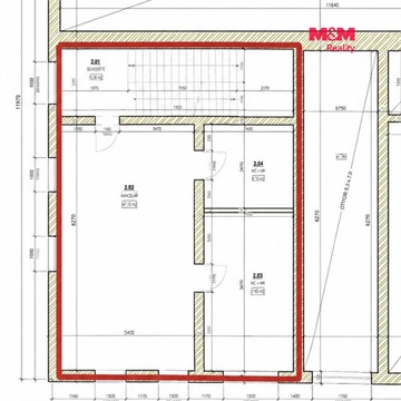 Pronájem skladu / haly, 105 m² - 4