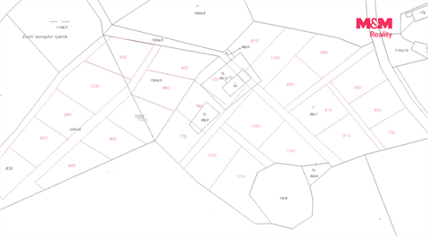 Prodej stavebního pozemku, 1 000 m² - 6