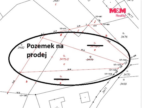 Prodej stavebního pozemku, 1 259 m² 4