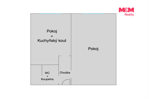 Prodej bytu 2kk, 37 m² 6