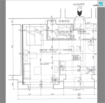 Prodej bytu 1kk, 50 m² 28