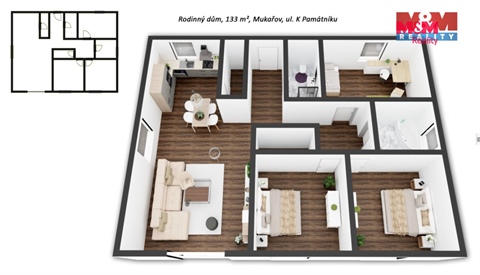 Prodej rodinného domu, 107 m² 28