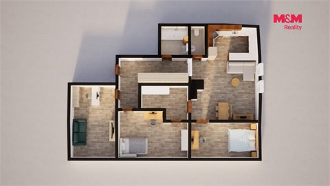 Prodej bytu 3kk, 93 m² - 8