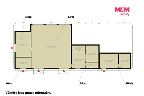 Pronájem výrobního objektu, 378 m² - 10