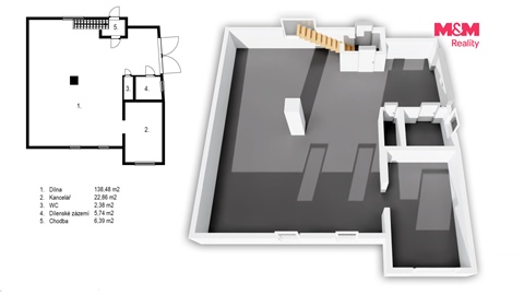 Prodej komerčního objektu, 810 m² - 22