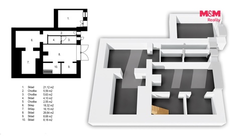 Prodej komerčního objektu, 810 m² 24