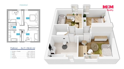 Prodej rodinného domu, 143 m² - 16