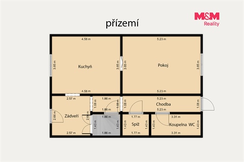 Prodej rodinného domu, 92 m² 18