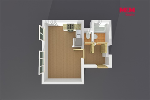 Prodej bytu 1kk, 30 m² - 4