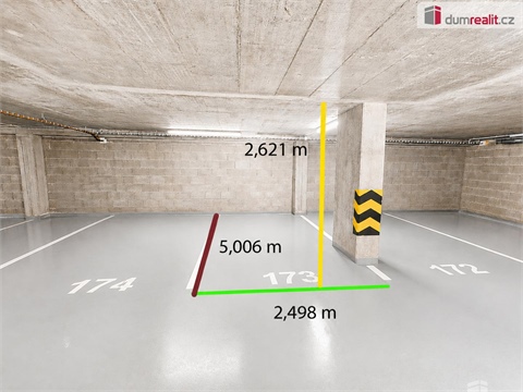 Pronájem garáže, 13 m² 2