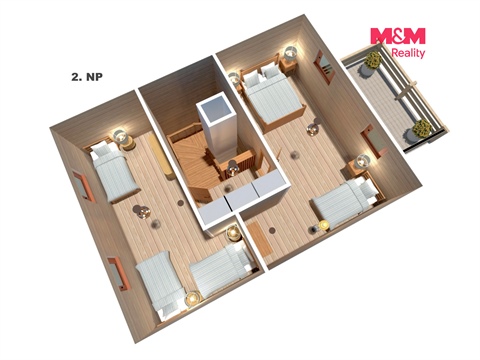 Prodej rodinného domu, 65 m² 12