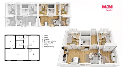 Prodej bytu 4kk, 72 m² - 8