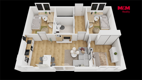Prodej bytu 4kk, 72 m² 8