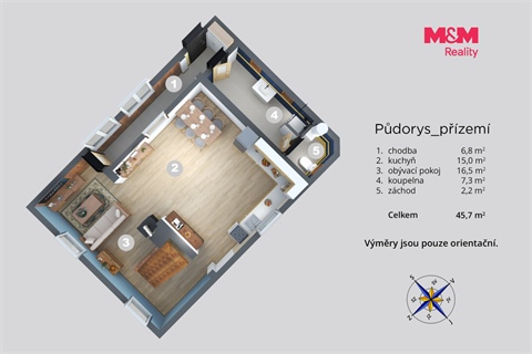 Prodej chaty / chapuly, 77 m² 14