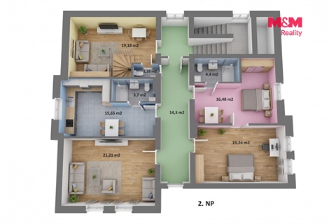 Prodej rodinného domu, 486 m² 28