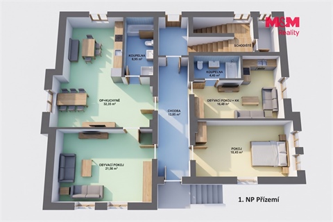 Prodej rodinného domu, 486 m² 26