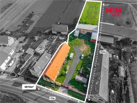Prodej stavebního pozemku, 3 672 m² - 14