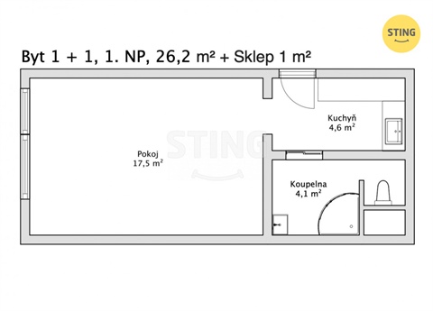 Prodej bytu, 27 m² 12