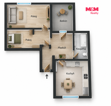 Prodej bytu 2+1, 240 m² 10