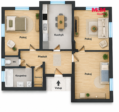 Prodej bytu 2+1, 240 m² 2