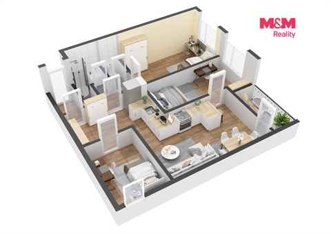 Prodej bytu 4kk, 70 m² 16
