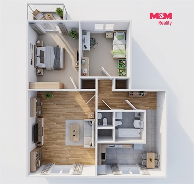 Prodej bytu 3+1, 71 m² - 12