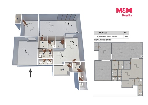 Pronájem restaurace, 161 m² 2