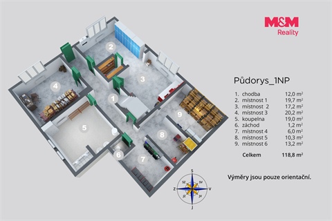 Prodej obchodních prostor, 240 m² 2
