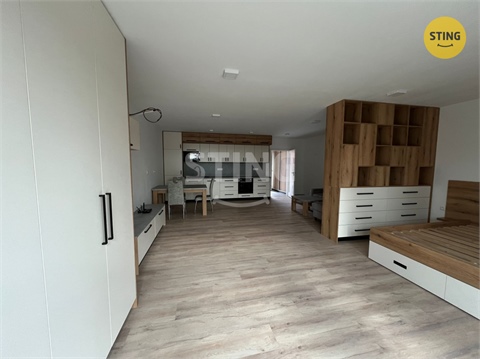 Pronájem bytu 1kk, 60 m² - 0