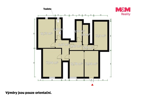 Pronájem obchodních prostor, 109 m² 2
