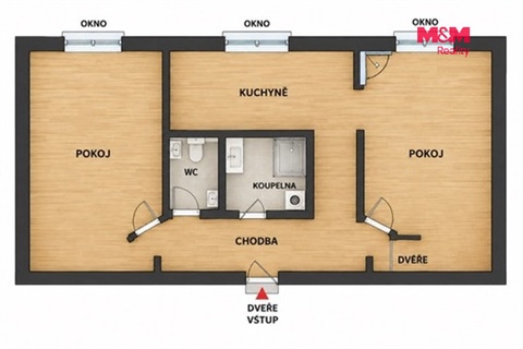 Prodej bytu 2+1, 60 m² - 10