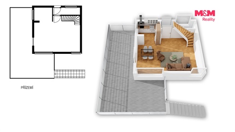 Prodej chaty / chapuly, 42 m² - 20