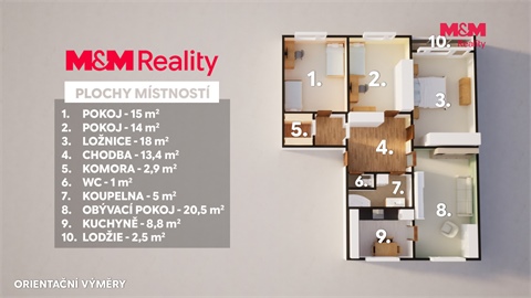 Prodej bytu 4+1, 99 m² - 22