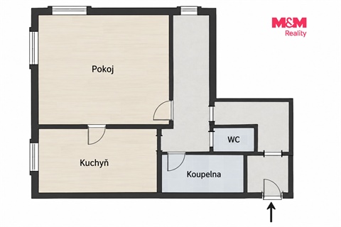 Pronájem bytu 2kk, 65 m² - 4