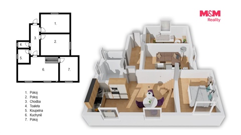 Prodej rodinného domu, 70 m² 6