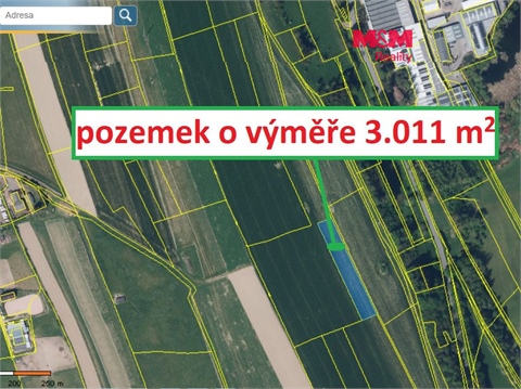 Prodej zemědělské půdy, 3 011 m² 0